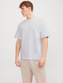 Jack & Jones Printed Crew neck T-shirt -Bright White - 12251970