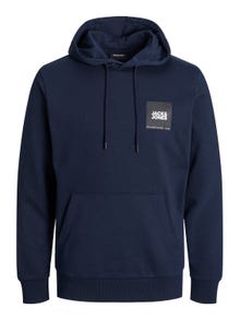 Jack & Jones Sudadera con capucha Logotipo -Navy Blazer - 12251998