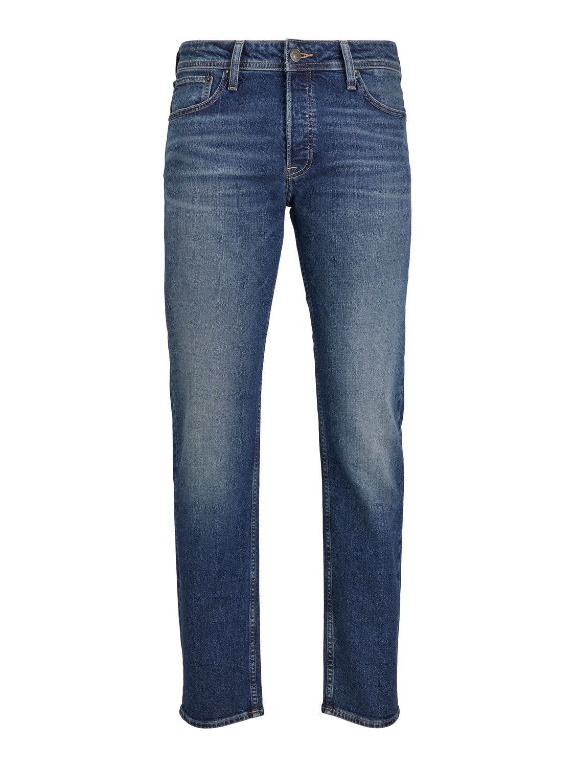 Jack & Jones Plus Size JJIMIKE JJORIGINAL CB 010 PLS Tapered fit jeans -Blue Denim - 12252027