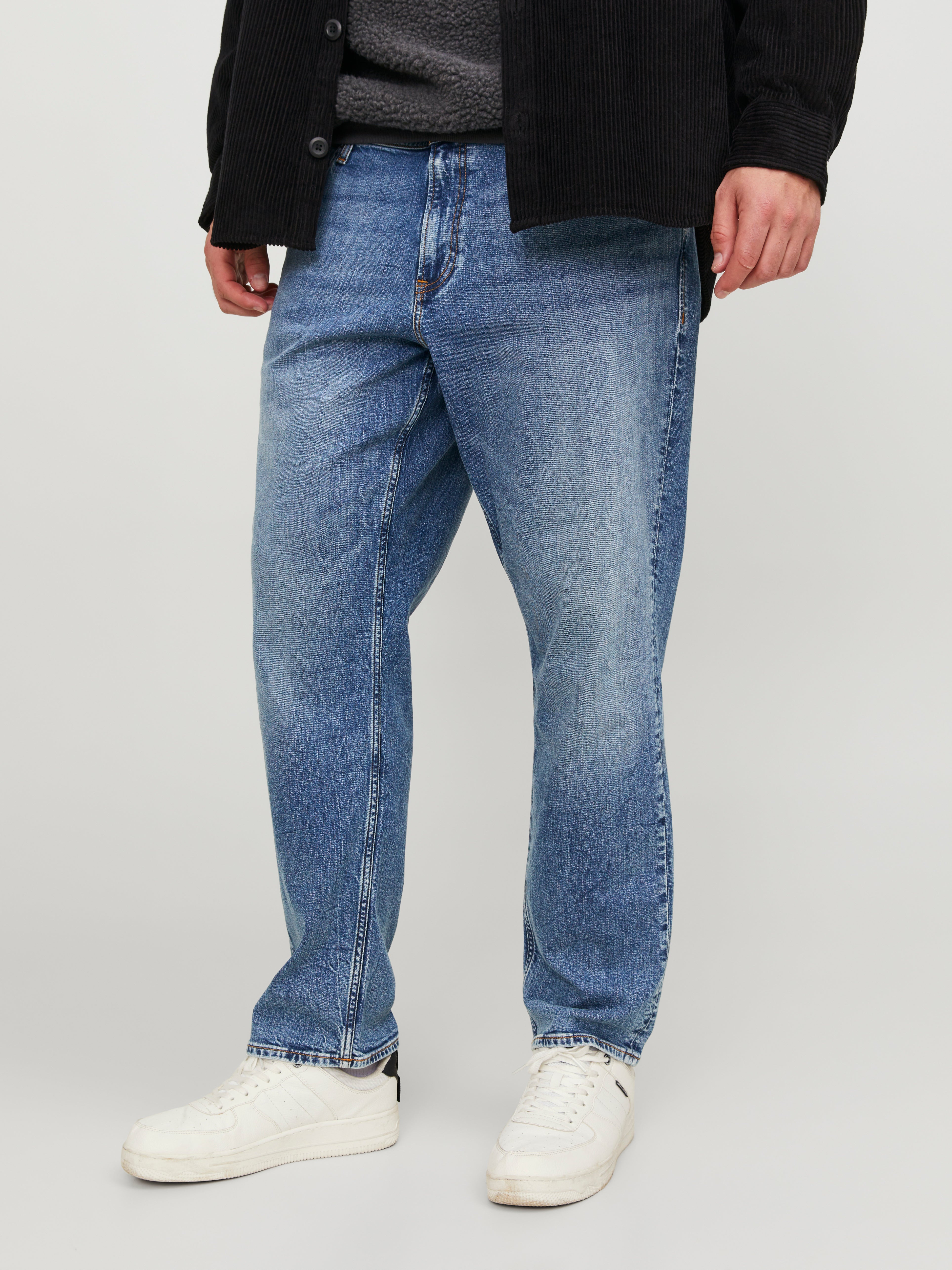 Plus Size Jjimike Jjoriginal Cb 231 Pls Jean Coupe Tapered - Jack & Jones - Modalova