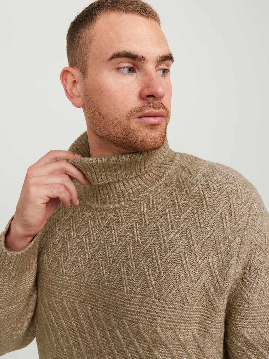 Plus size discount crew neck jumper