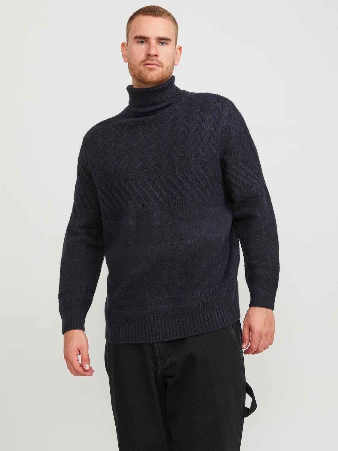 Plus black turtleneck hotsell