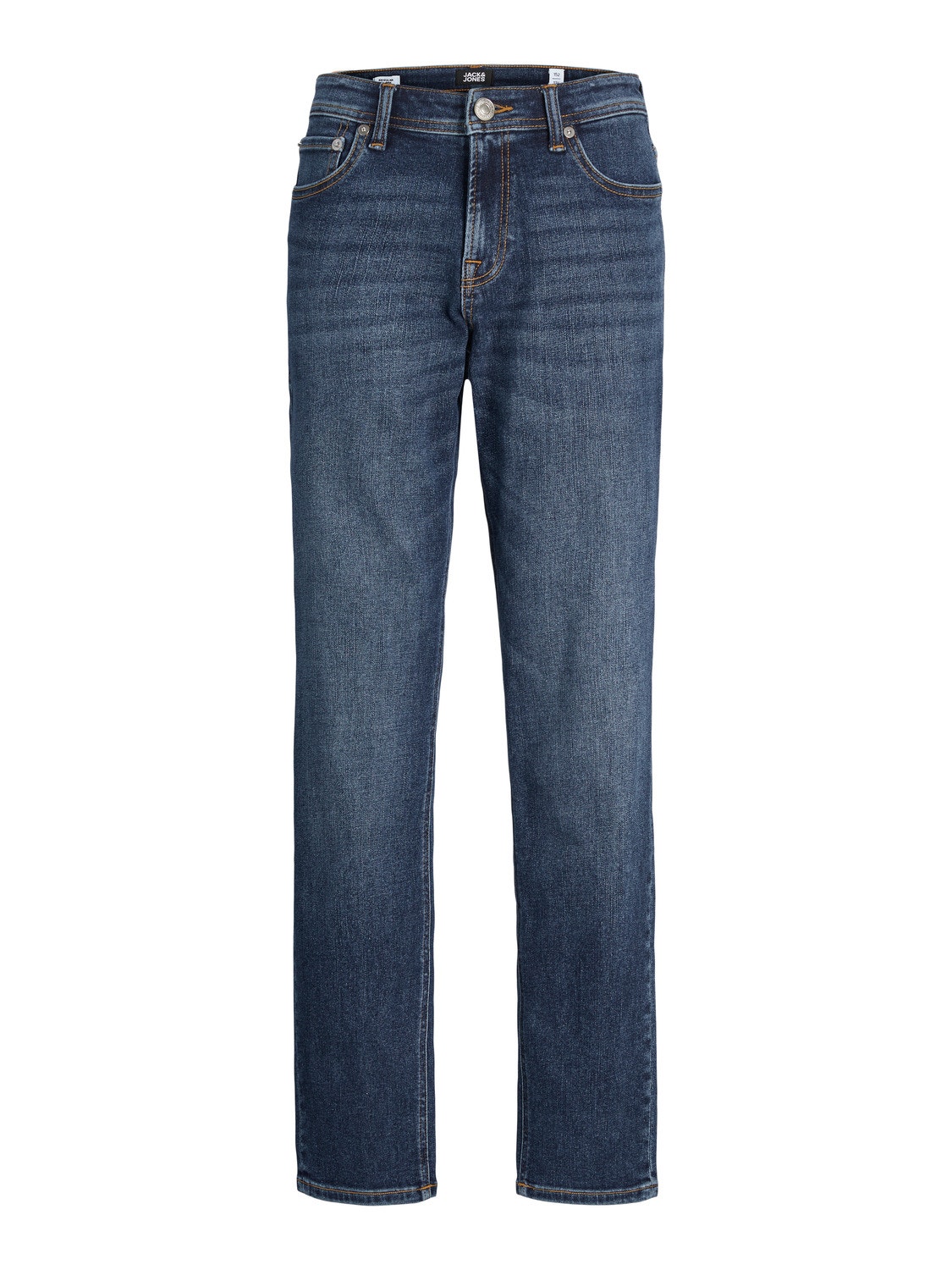 Jack & Jones JJIGLENN JJIORIGINAL SQ 587 Slim fit jeans Voor jongens -Blue Denim - 12252048