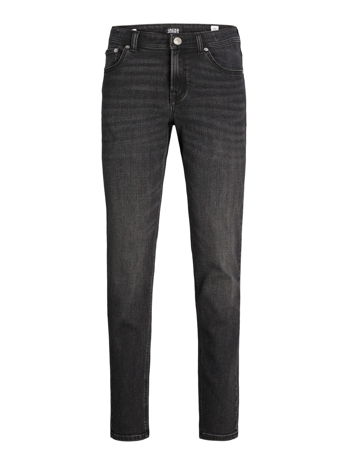 Jack & Jones JJICLARK JJIORIGINAL SQ 590 Regular fit jeans For boys -Black Denim - 12252049