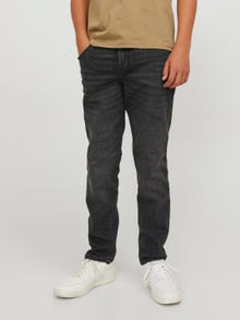 Jack & Jones JJICLARK JJIORIGINAL SQ 590 Regular fit jeans For boys -Black Denim - 12252049