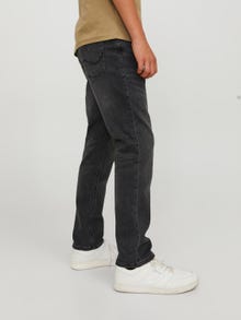 Jack & Jones JJICLARK JJIORIGINAL SQ 590 Regular fit Jeans För pojkar -Black Denim - 12252049