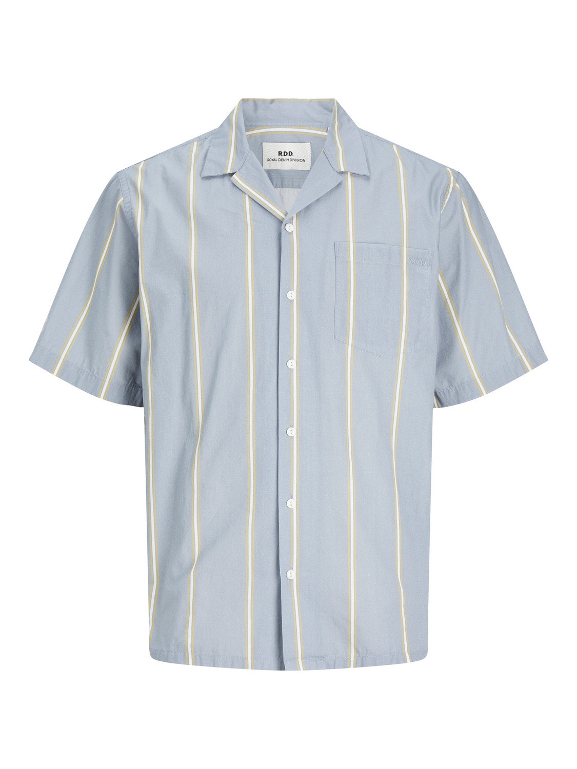 Jack & Jones RDD Relaxed Fit Resort shirt -Tradewinds - 12252077