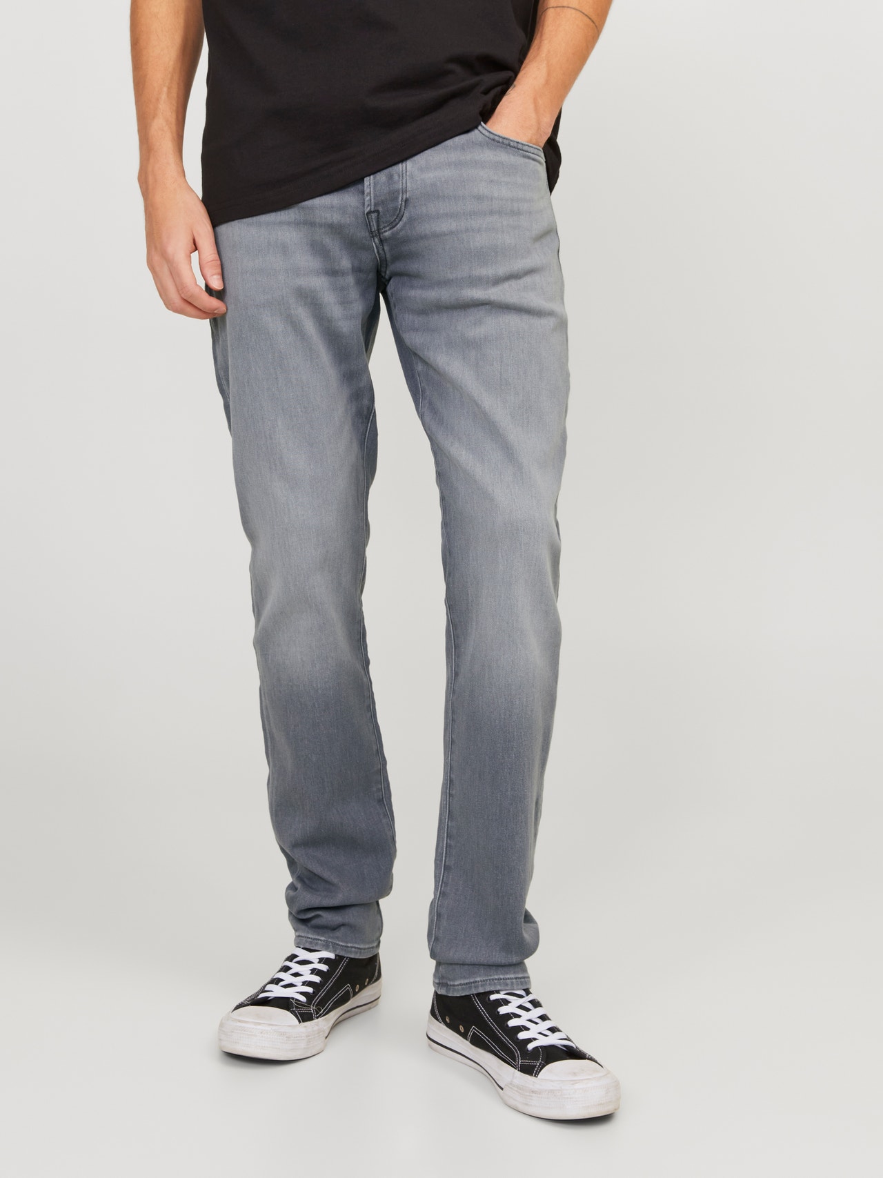 Jack & Jones JJIGLENN JJICON GE 370 I.K SS24 Jeans slim fit -Grey Denim - 12252082