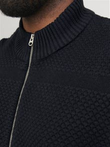 Jack & Jones Plus Size Knitted cardigan -Black - 12252089