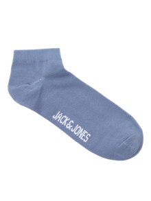 Jack & Jones 7-pack Lågskurna strumpor -Vintage Indigo - 12252095