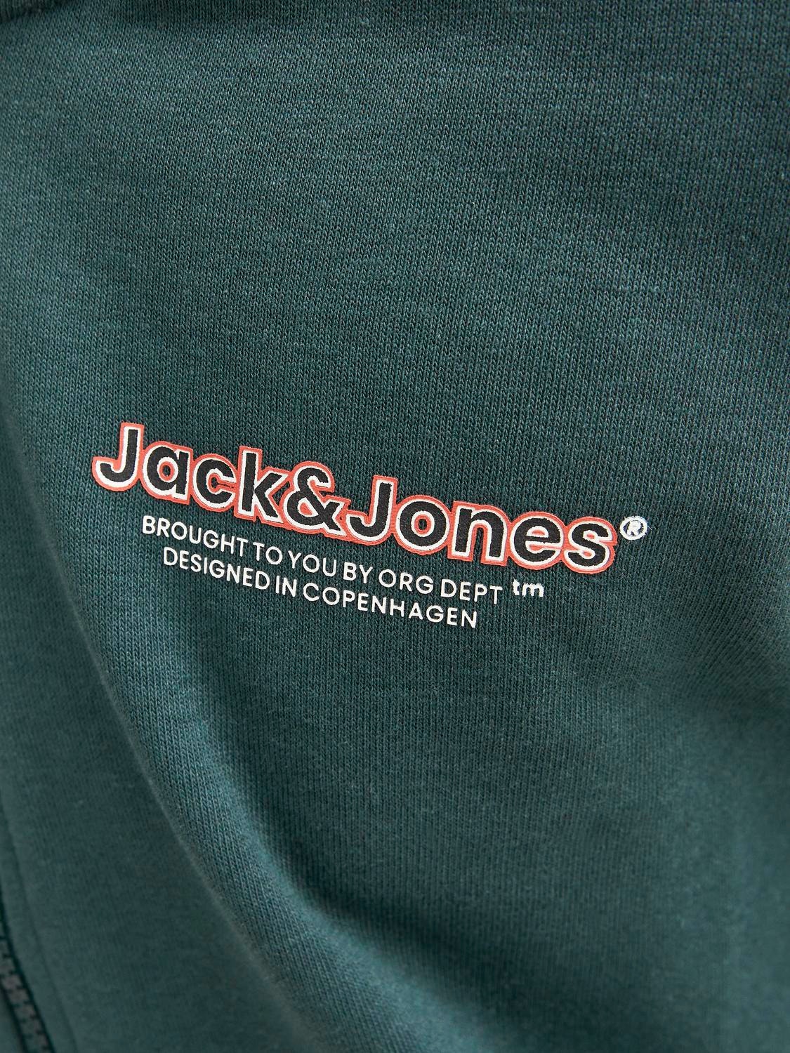 Jack & Jones Nadruk Bluza zapinana na zamek Dla chłopców -Magical Forest - 12252118