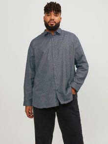 Jack & Jones Plus Size Loose Fit Dress shirt -Navy Blazer - 12252120