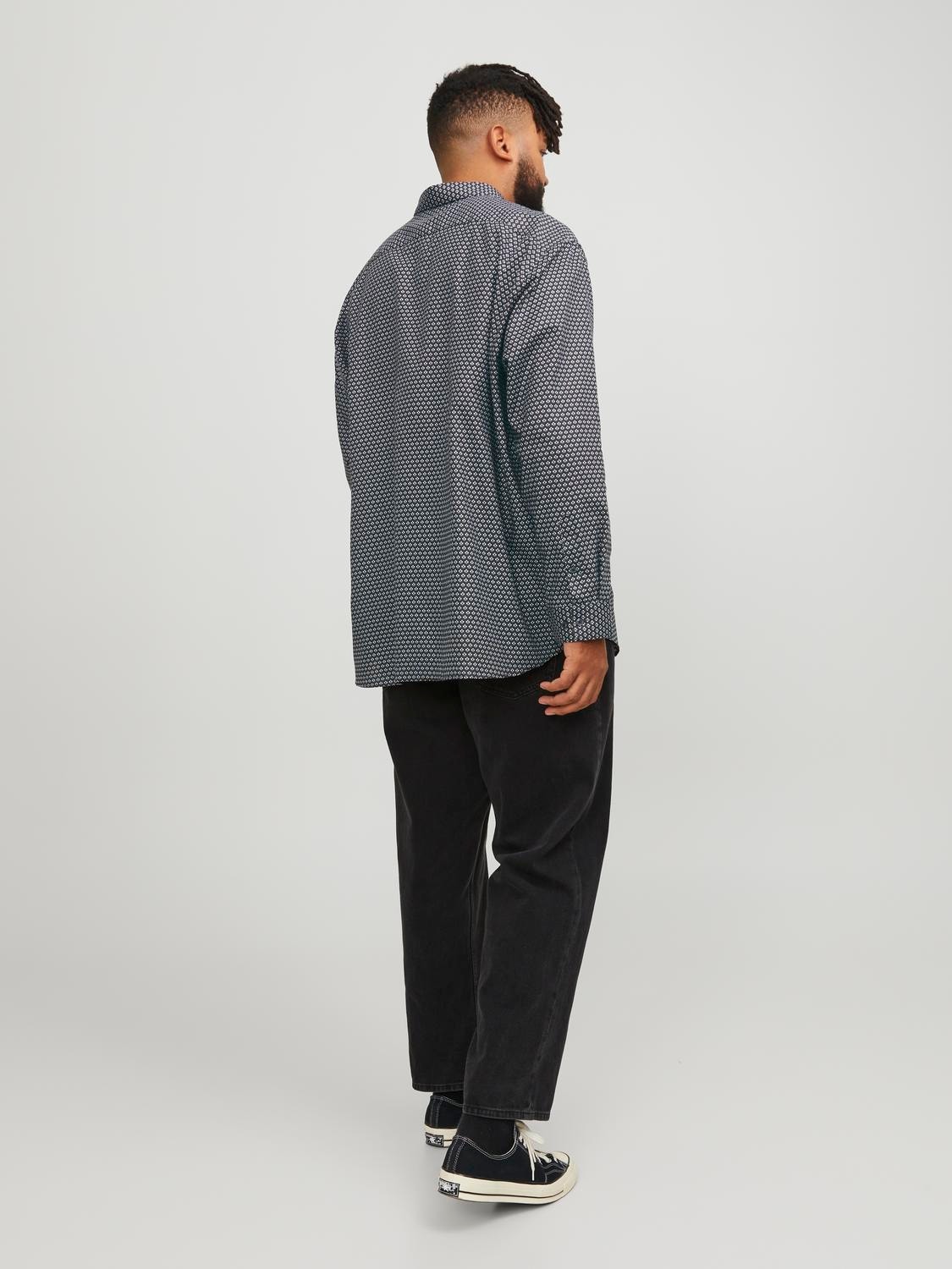 Jack & Jones Plus Size Camicia formale Loose Fit -Navy Blazer - 12252120