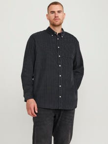 Jack & Jones Plus Loose Fit Shirt -Black Sand - 12252129