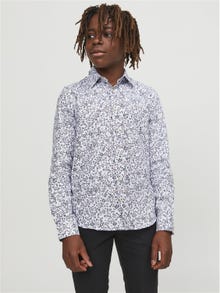 Jack & Jones Poikien Muodollinen paita -White - 12252138