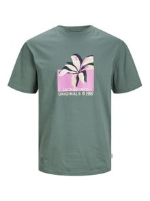 Jack & Jones T-shirt Estampar Decote Redondo -Laurel Wreath - 12252173