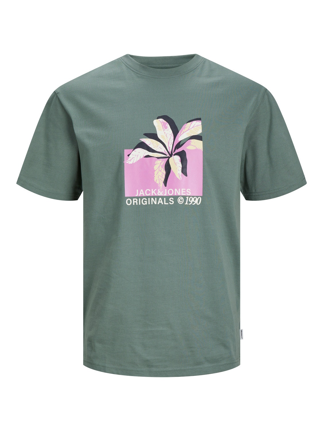 Jack & Jones T-shirt Stampato Girocollo -Laurel Wreath - 12252173