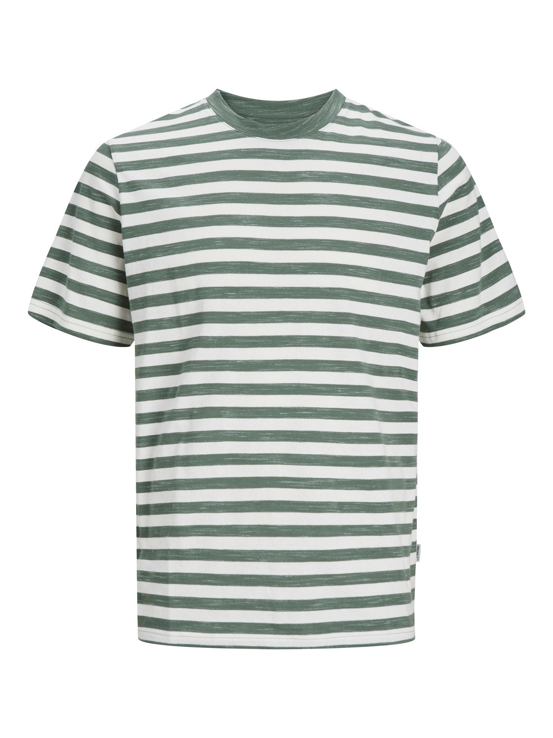 Jack & Jones T-shirt Listrado Decote Redondo -Laurel Wreath - 12252176