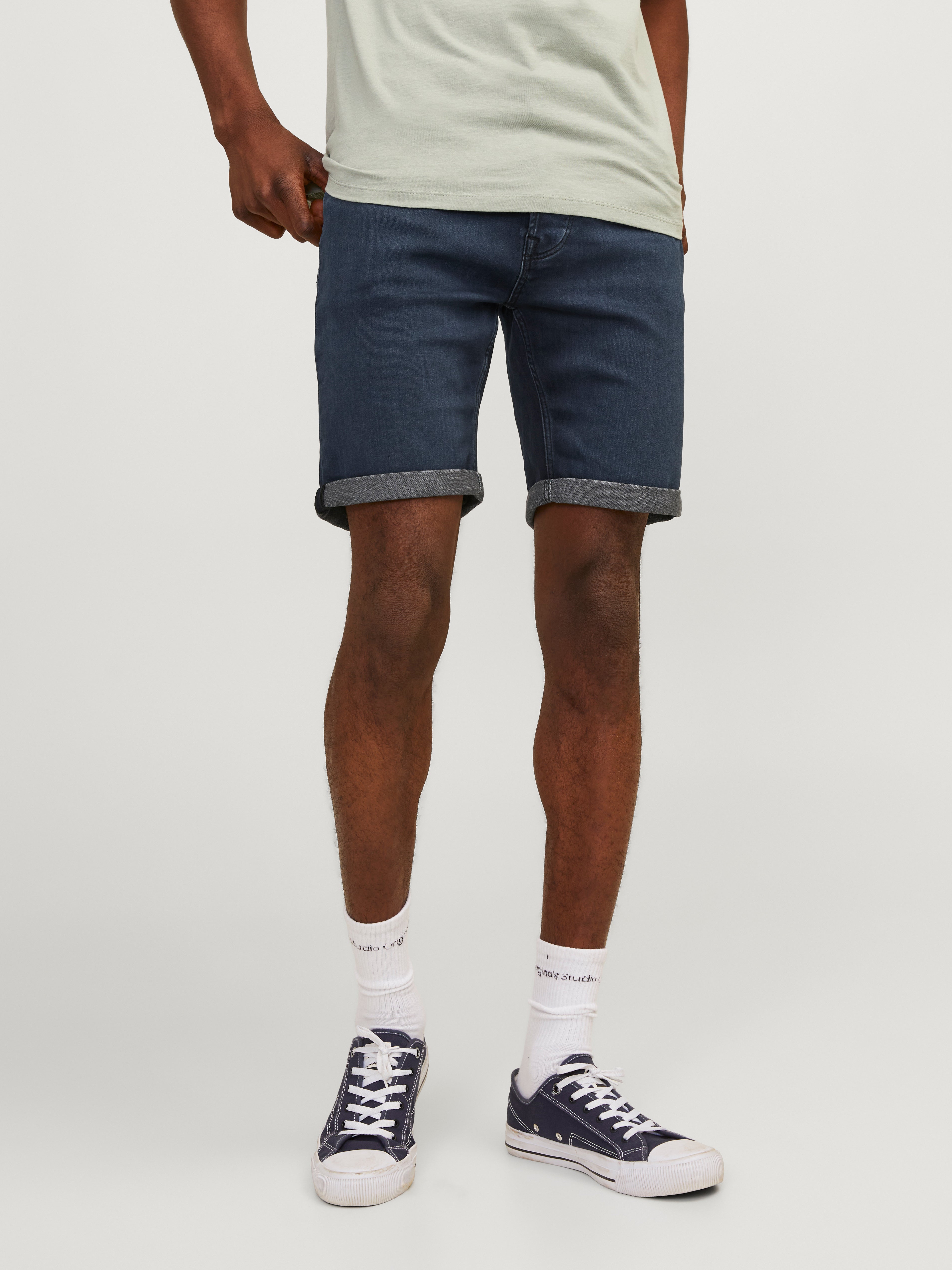 Jack & Jones Regular Fit Denim shorts -Blue Denim - 12252178
