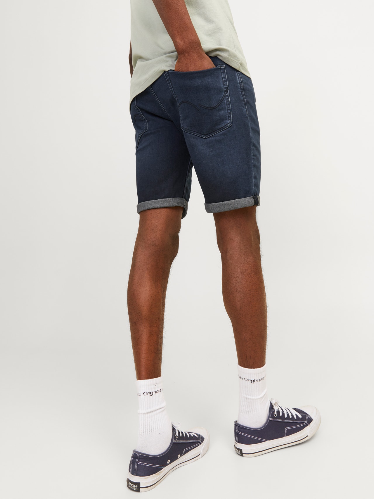 Jack & Jones Regular Fit Jeans Shorts -Blue Denim - 12252178