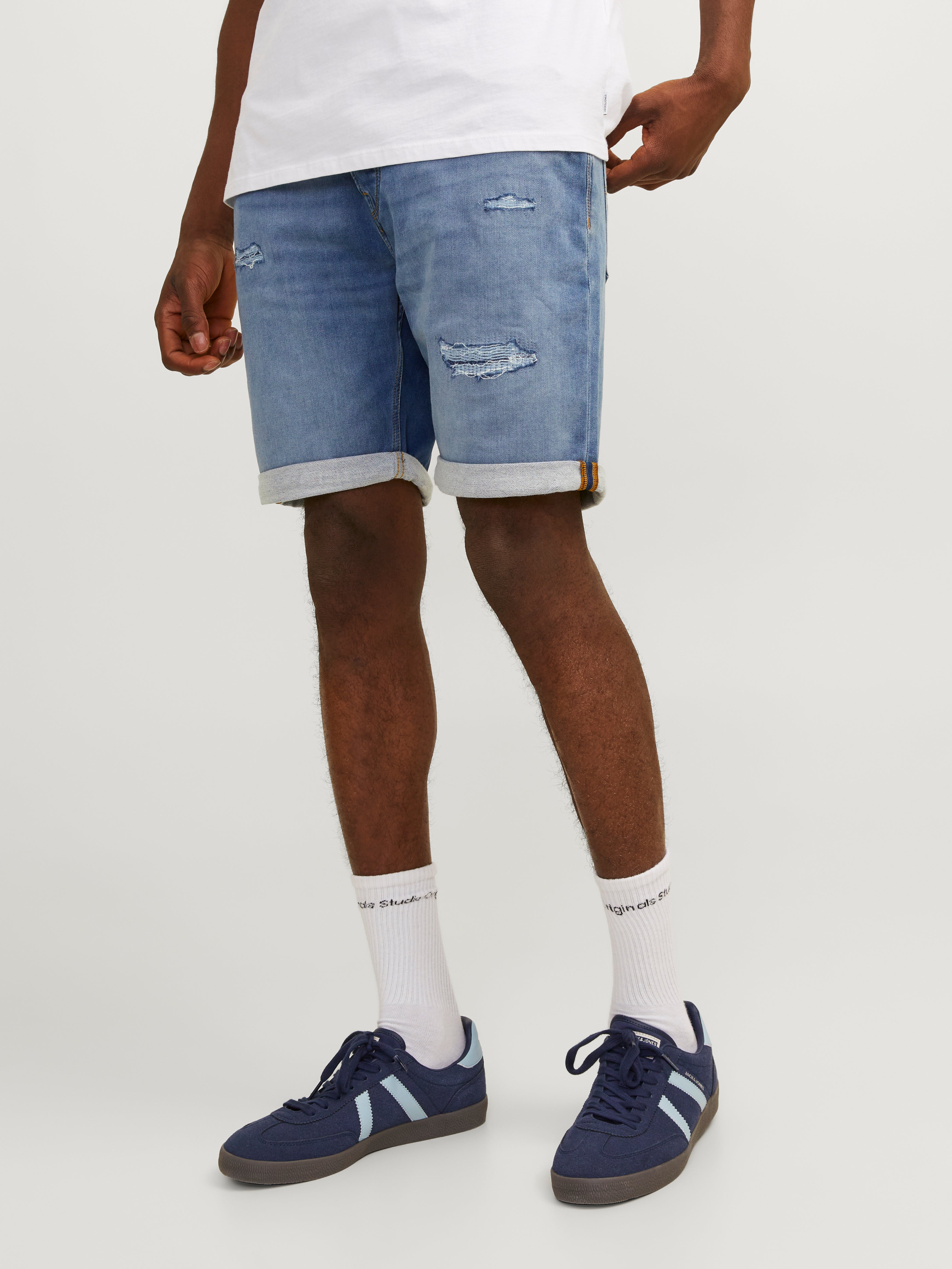 Jack & Jones Short en denim Regular Fit -Blue Denim - 12252181