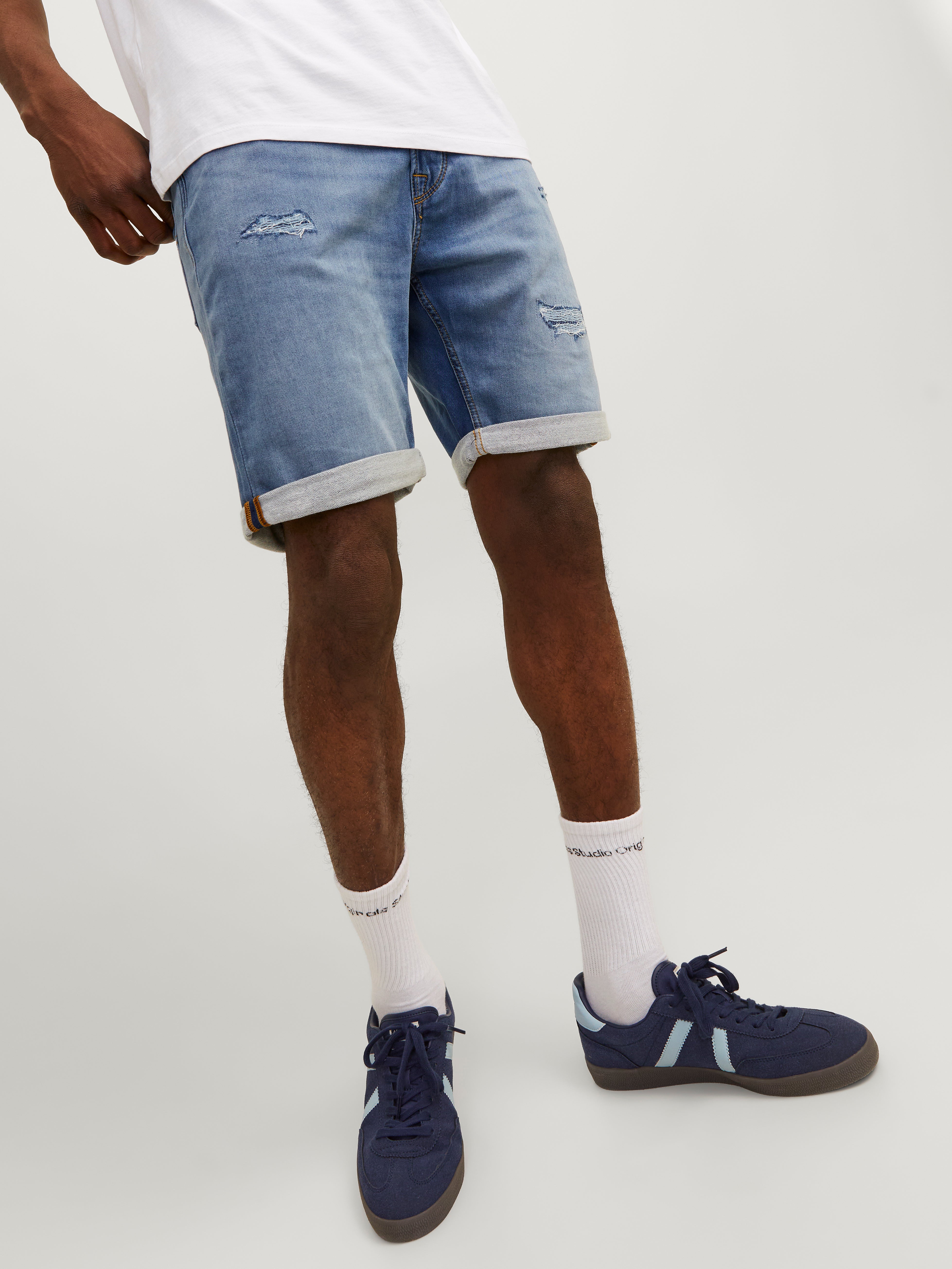 Jack & Jones Short en denim Regular Fit -Blue Denim - 12252181