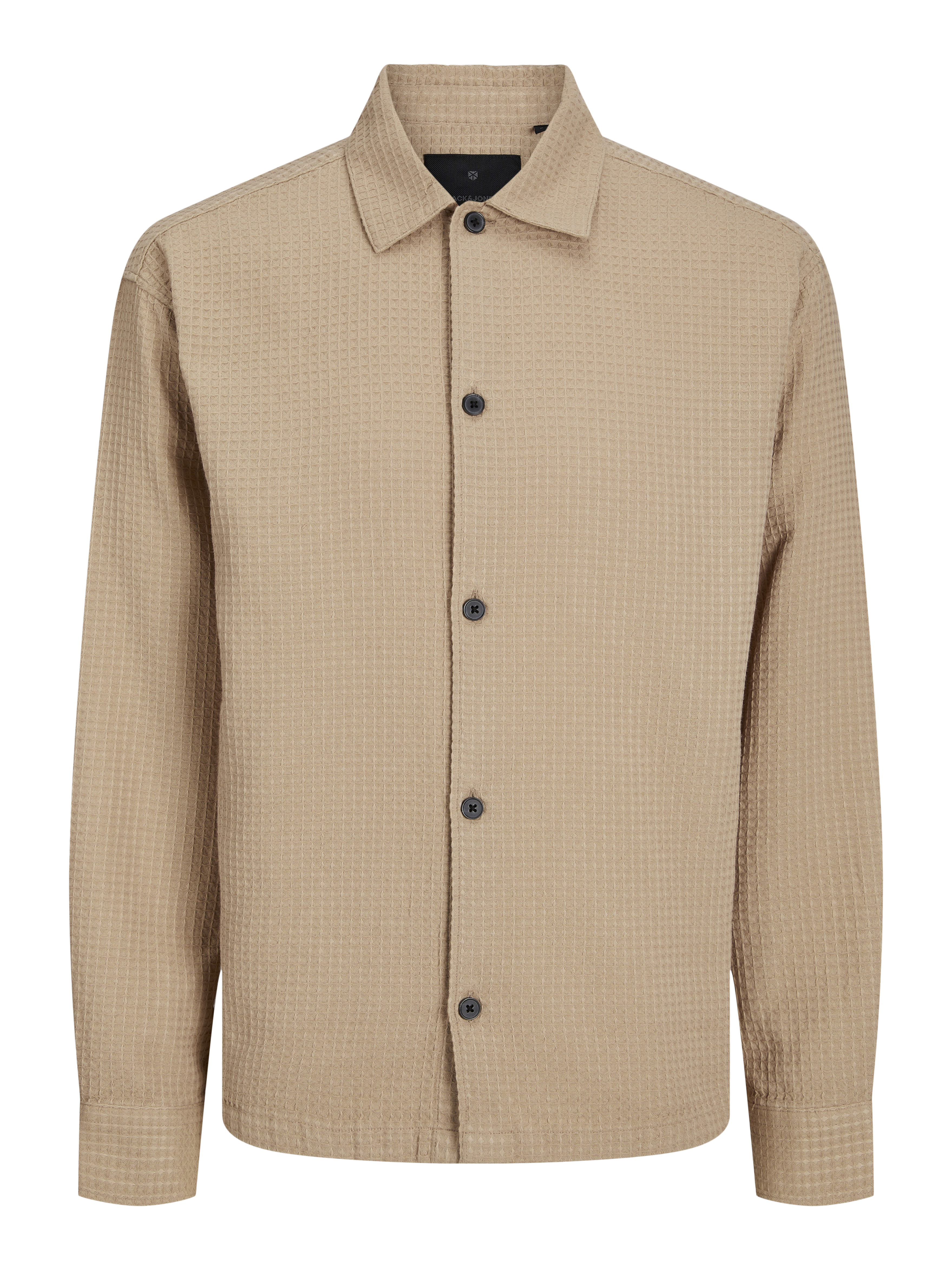 Relaxed fit shirt jacket hotsell