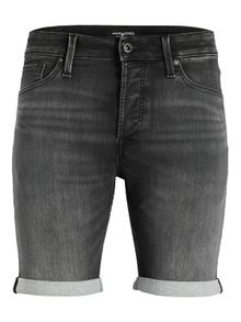 Jack & Jones Regular Fit Jeans-Shorts -Black Denim - 12252246