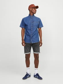 Jack & Jones Regular Fit Regular Fit Shorts -Black Denim - 12252246