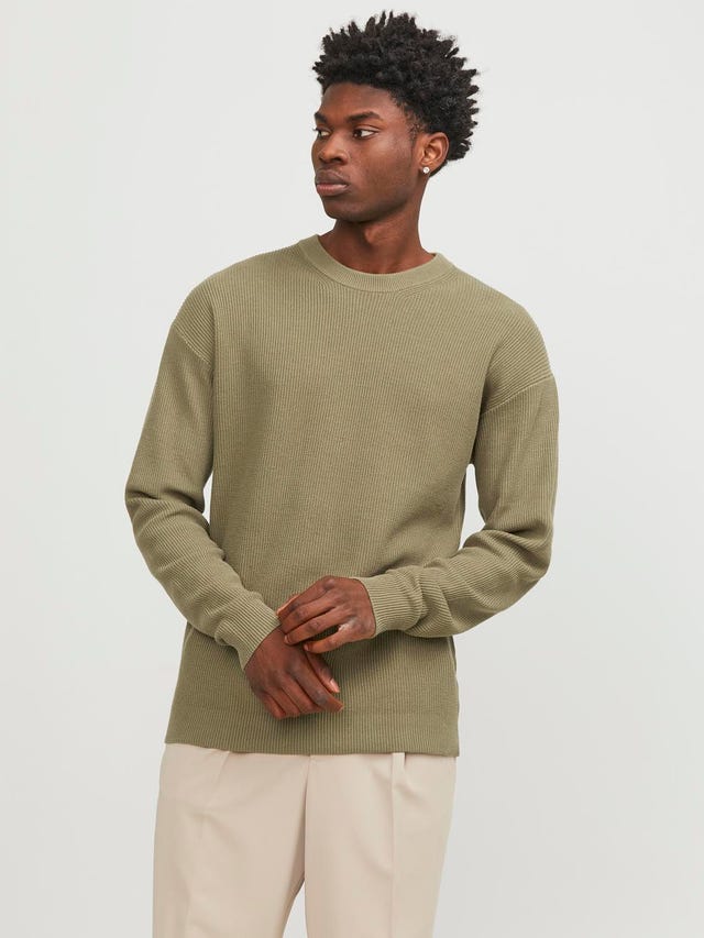 Jack & Jones Plain Knitted pullover - 12252248