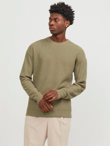 Jack & Jones Sima Személyzeti nyakú pulóver -Aloe - 12252248