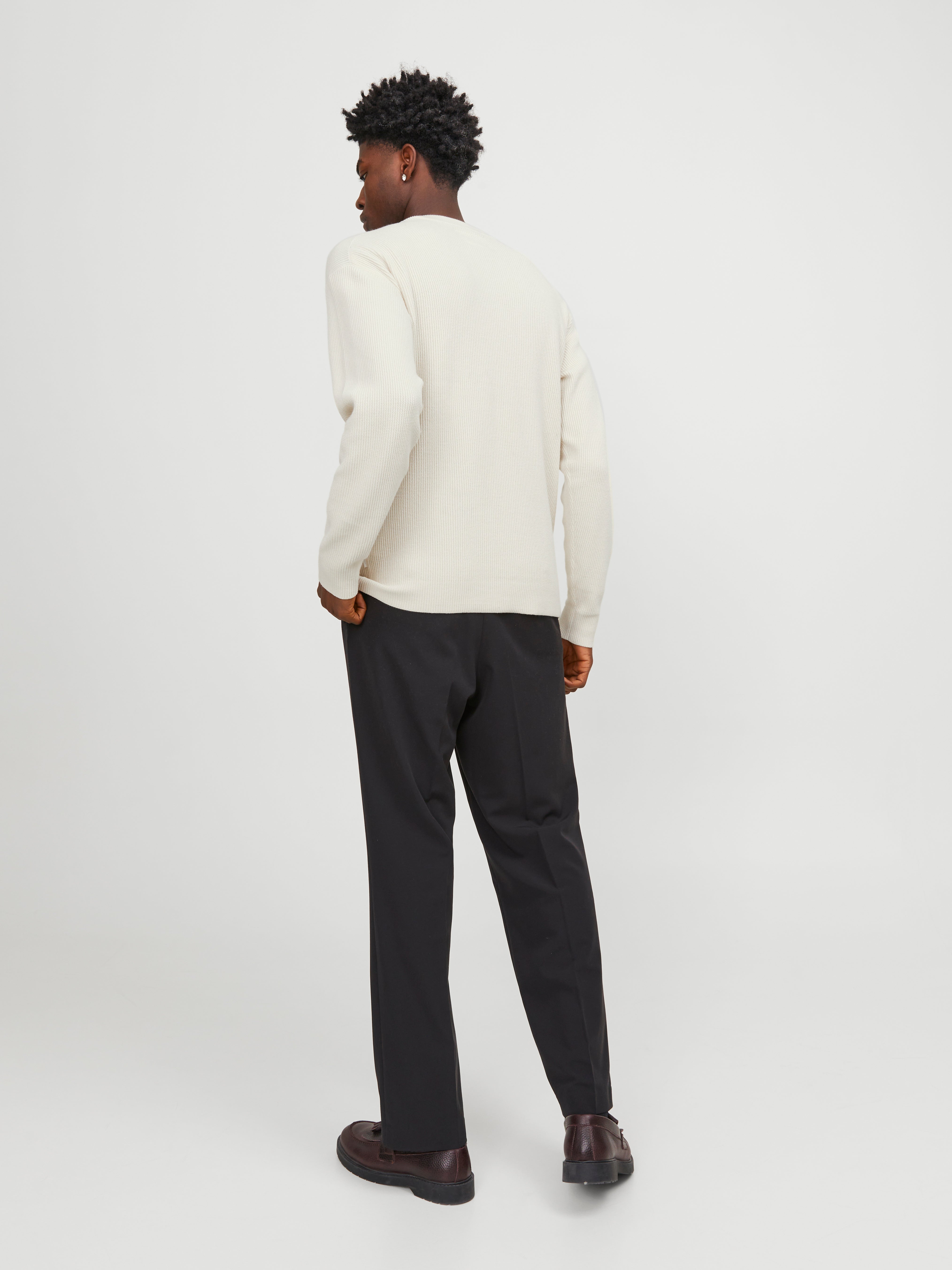 50% Rabatt auf Einfarbig Strickpullover mit Rundhals | Jack & Jones®