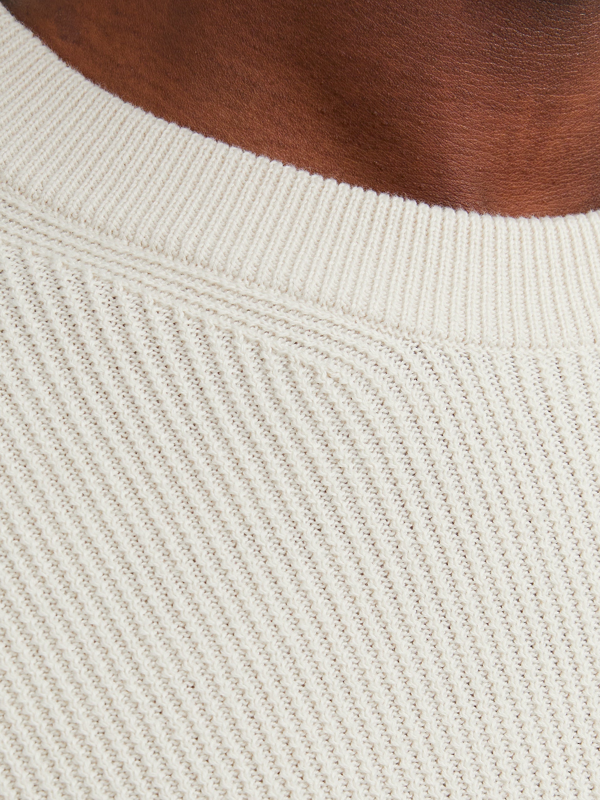50% Rabatt auf Einfarbig Strickpullover mit Rundhals | Jack & Jones® 