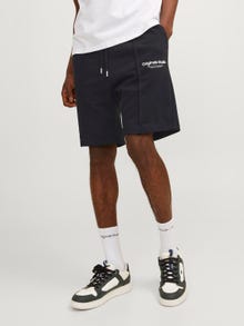 Jack & Jones Loose Fit Sweatstof shorts -Black - 12252251