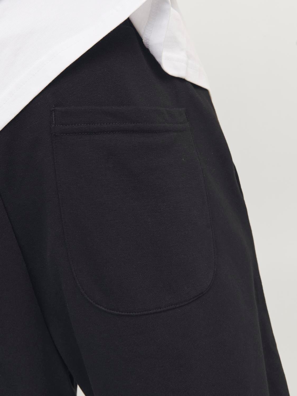 Jack & Jones Short en molleton Loose Fit -Black - 12252251