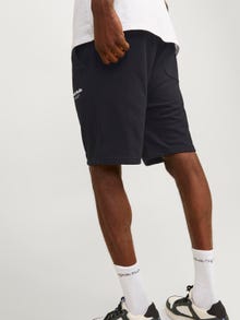 Jack & Jones Loose Fit Sweat-Shorts -Black - 12252251