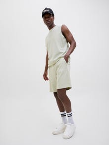 Jack & Jones Loose Fit Sweat-Shorts -Celadon Tint - 12252251