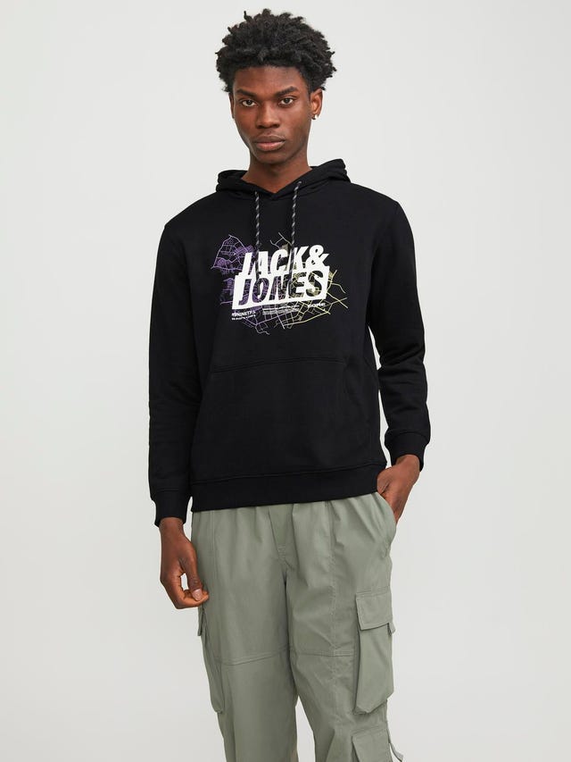 Jack & Jones Logó Kapucnis felső - 12252310