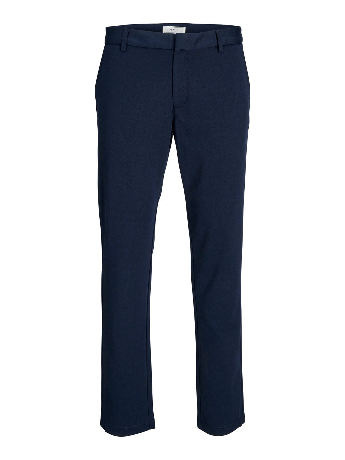 REVERSIBLE Imogen Cotton Trousers - Sapphire Hydrangea Sea/Navy – Isabel  Manns