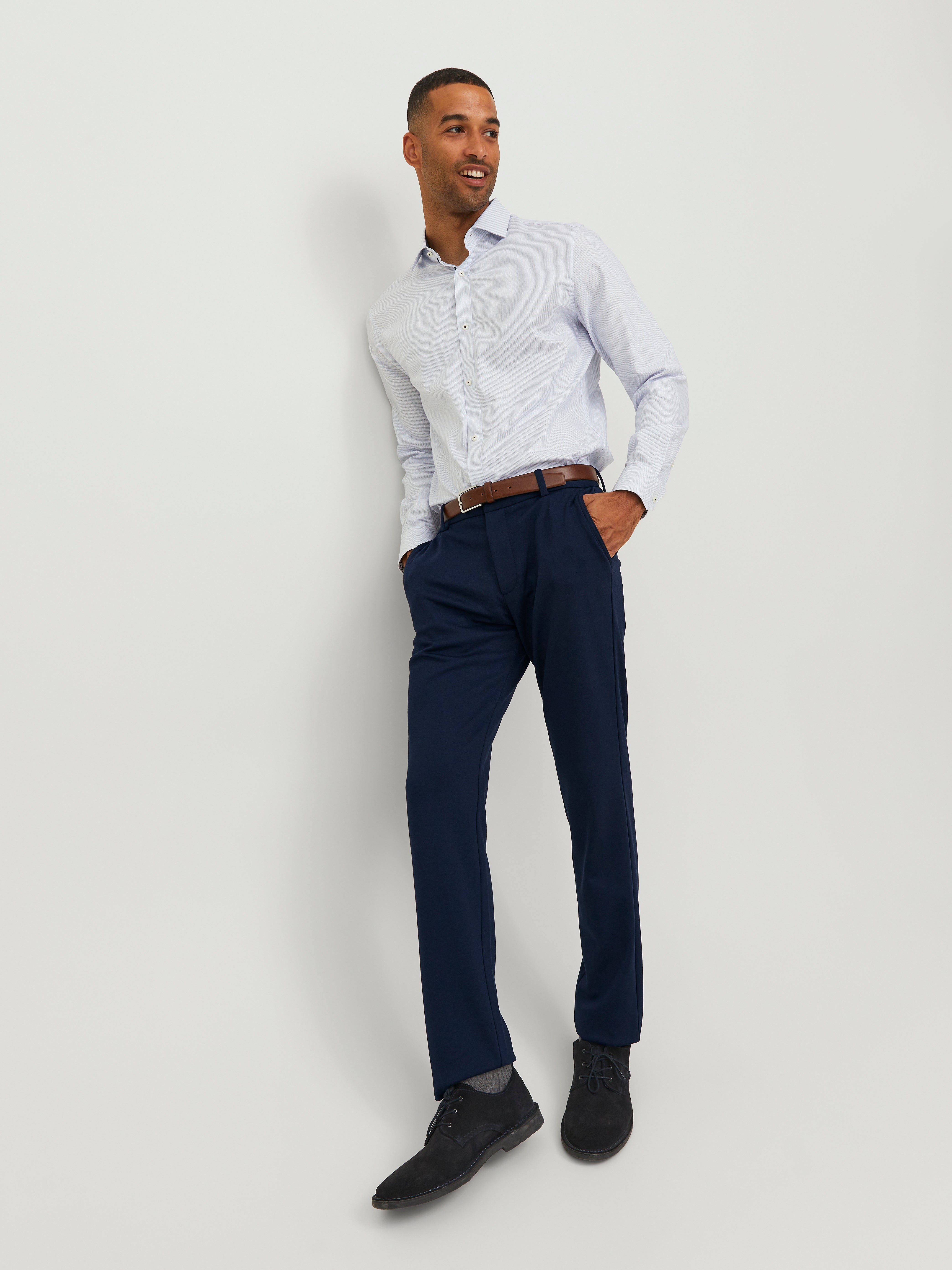 Jack & Jones Slim Fit Chino kelnės -Dark Sapphire - 12252350