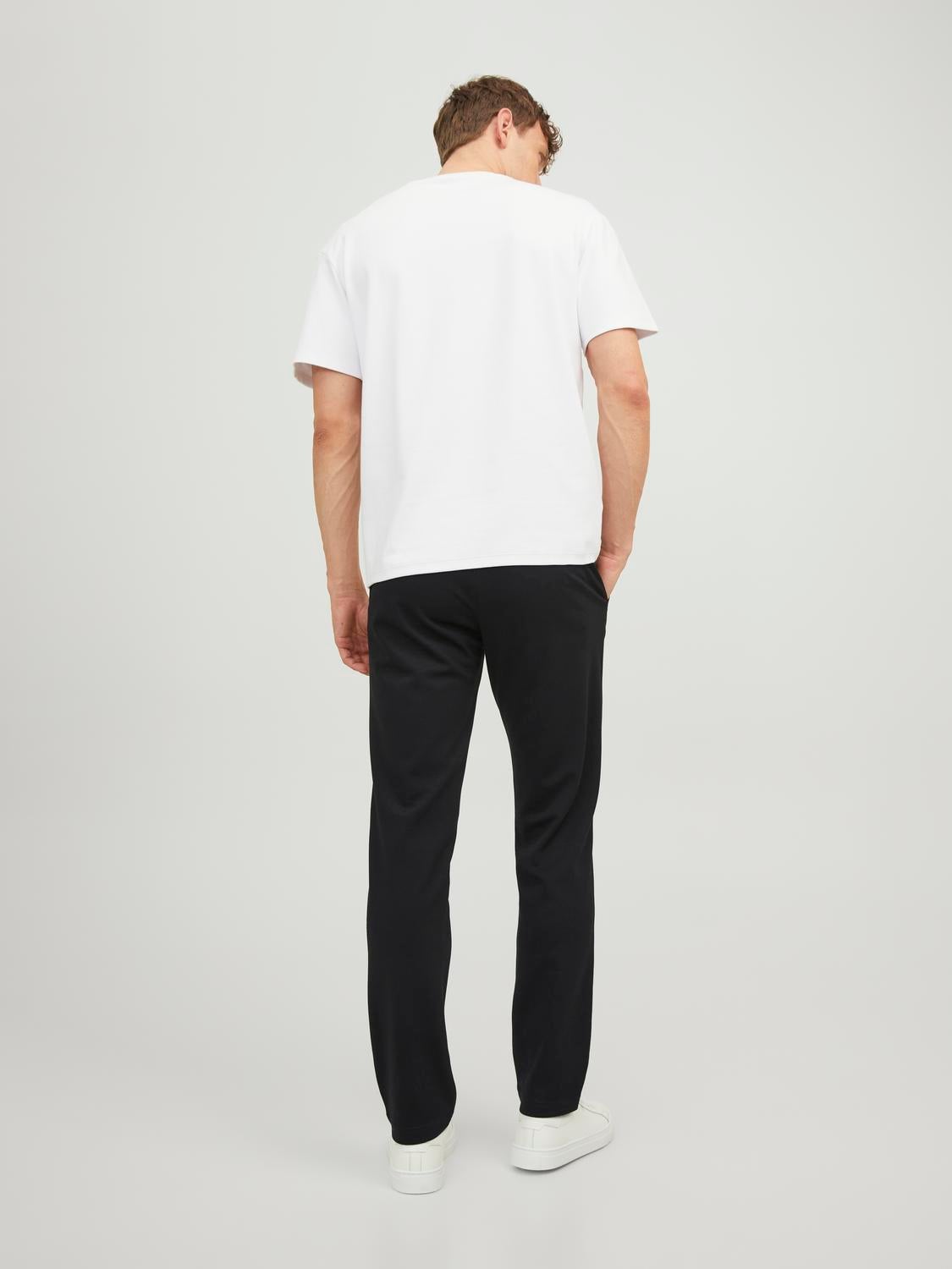 Slim Fit Chino trousers | Black | Jack & Jones®