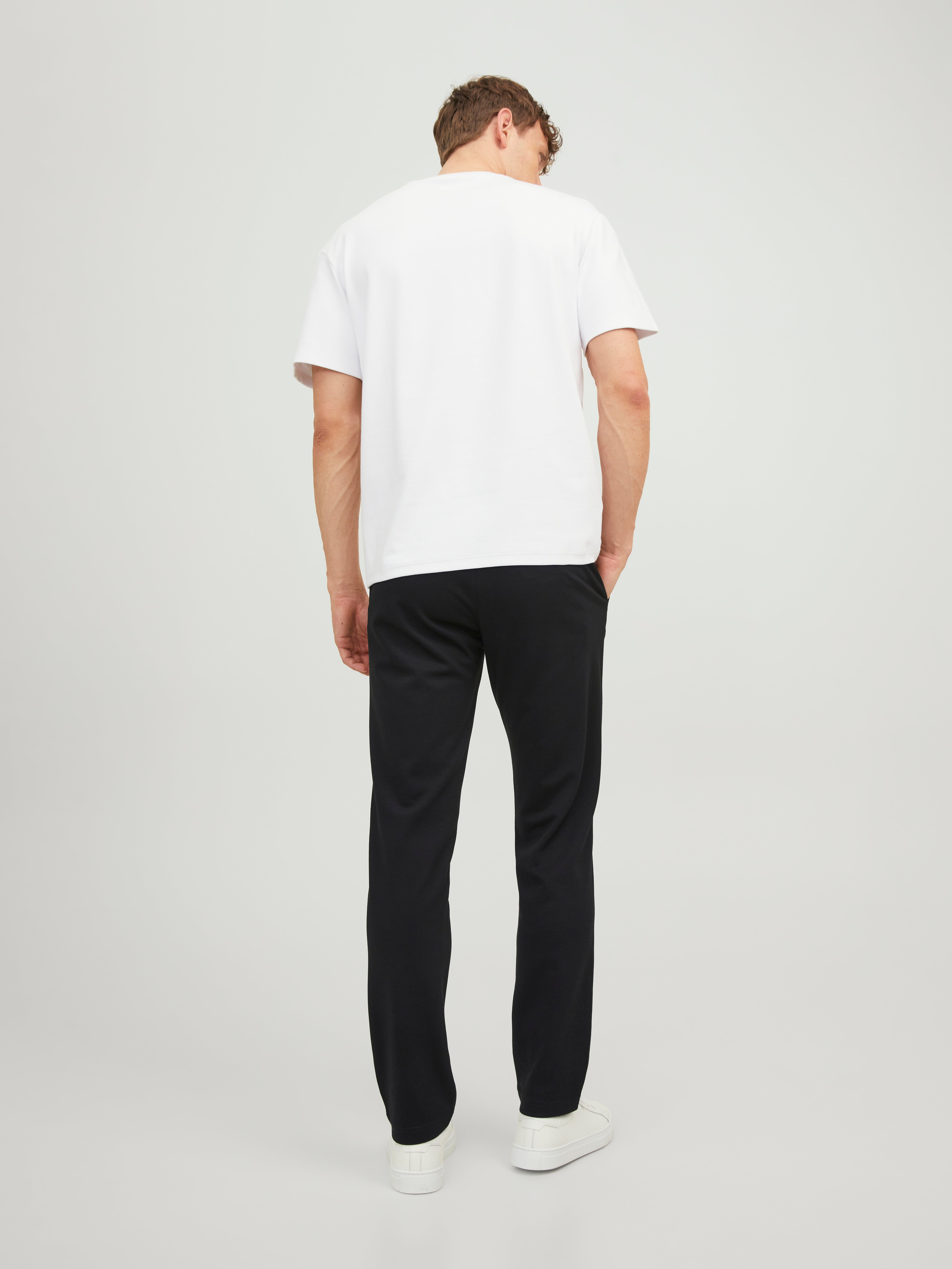 Jack & Jones Slim Fit Puuvillased püksid -Black - 12252350