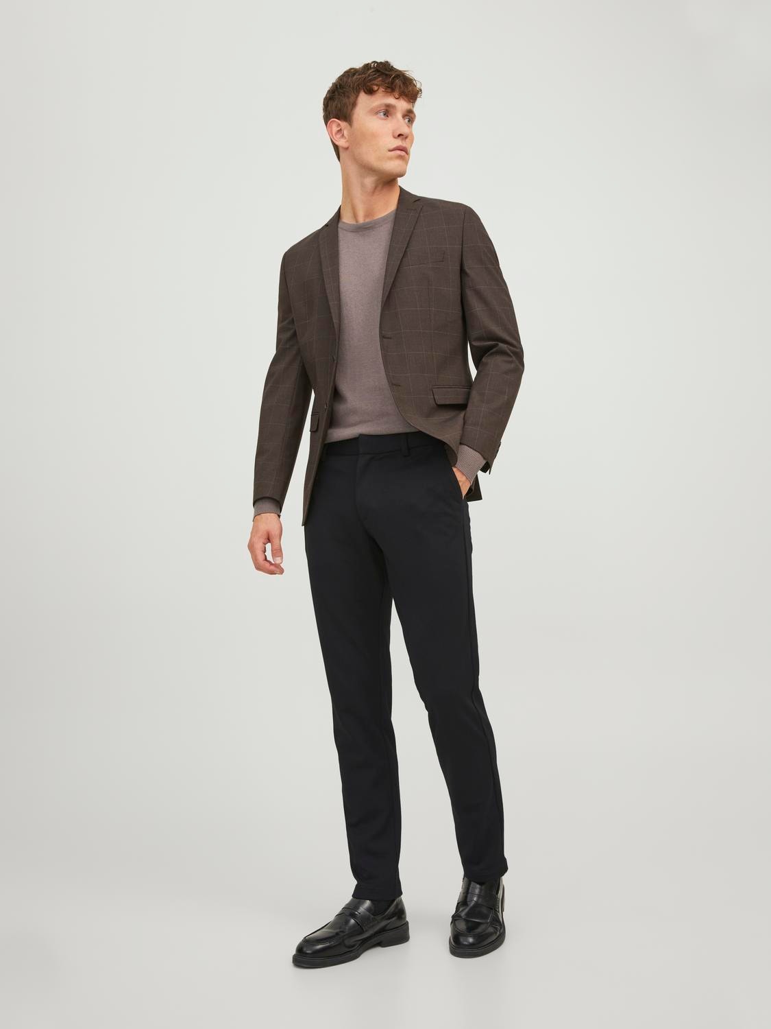Jack & Jones Pantalones chinos Slim Fit -Black - 12252350