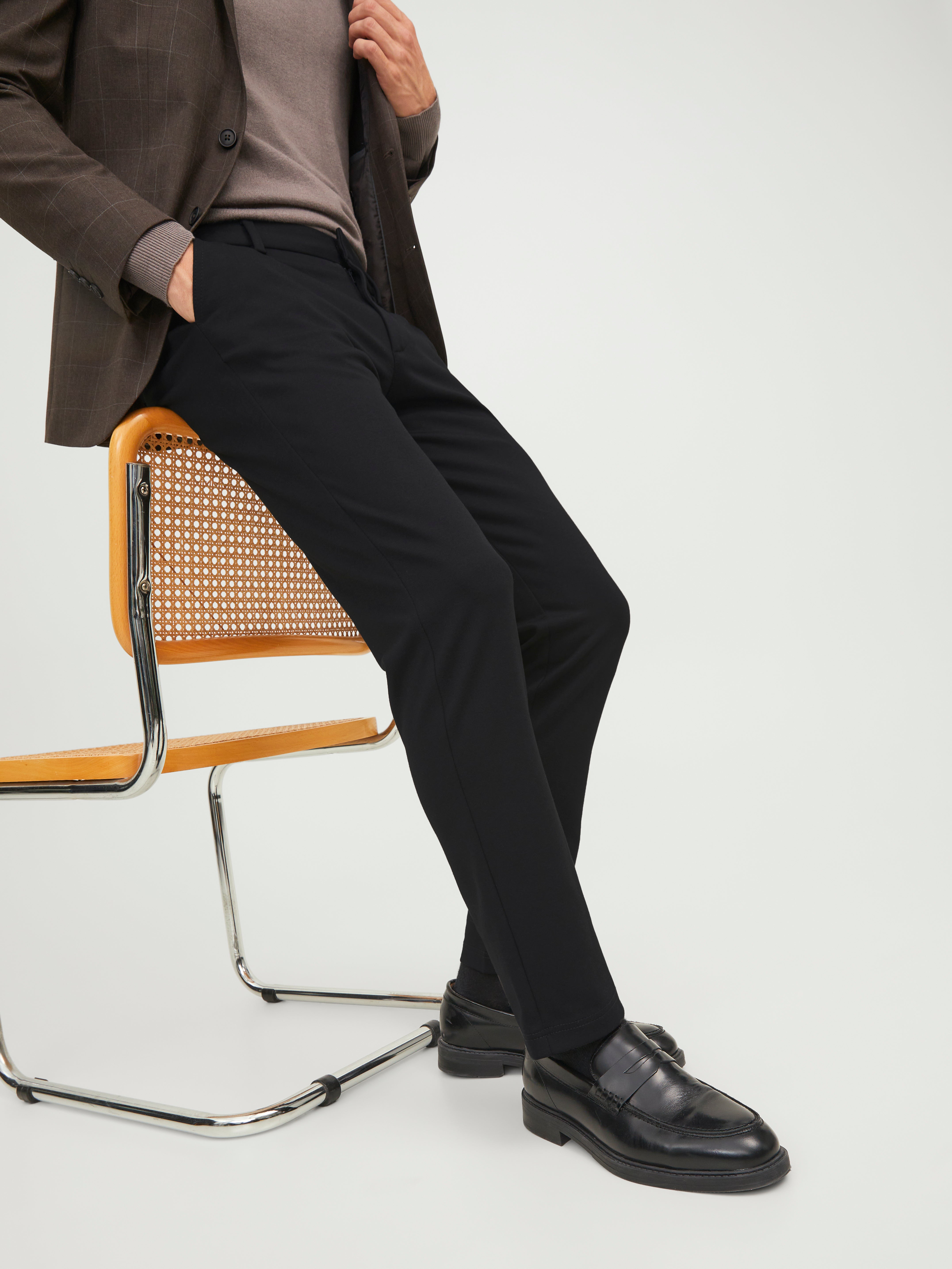 Jack & Jones Slim Fit Chino kelnės -Black - 12252350