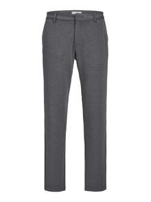 Jack & Jones Slim Fit Puuvillased püksid -Grey Melange - 12252350