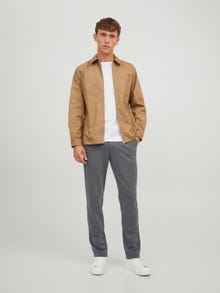 Jack & Jones Slim Fit Chino trousers -Grey Melange - 12252350