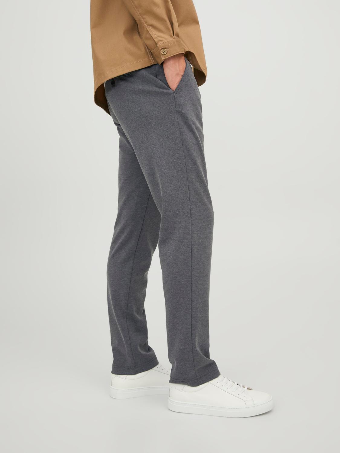 Jack & Jones Pantaloni chino Slim Fit -Grey Melange - 12252350