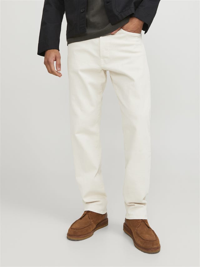 Jack & Jones RDD Loose Fit Plátěné kalhoty Chino - 12252352