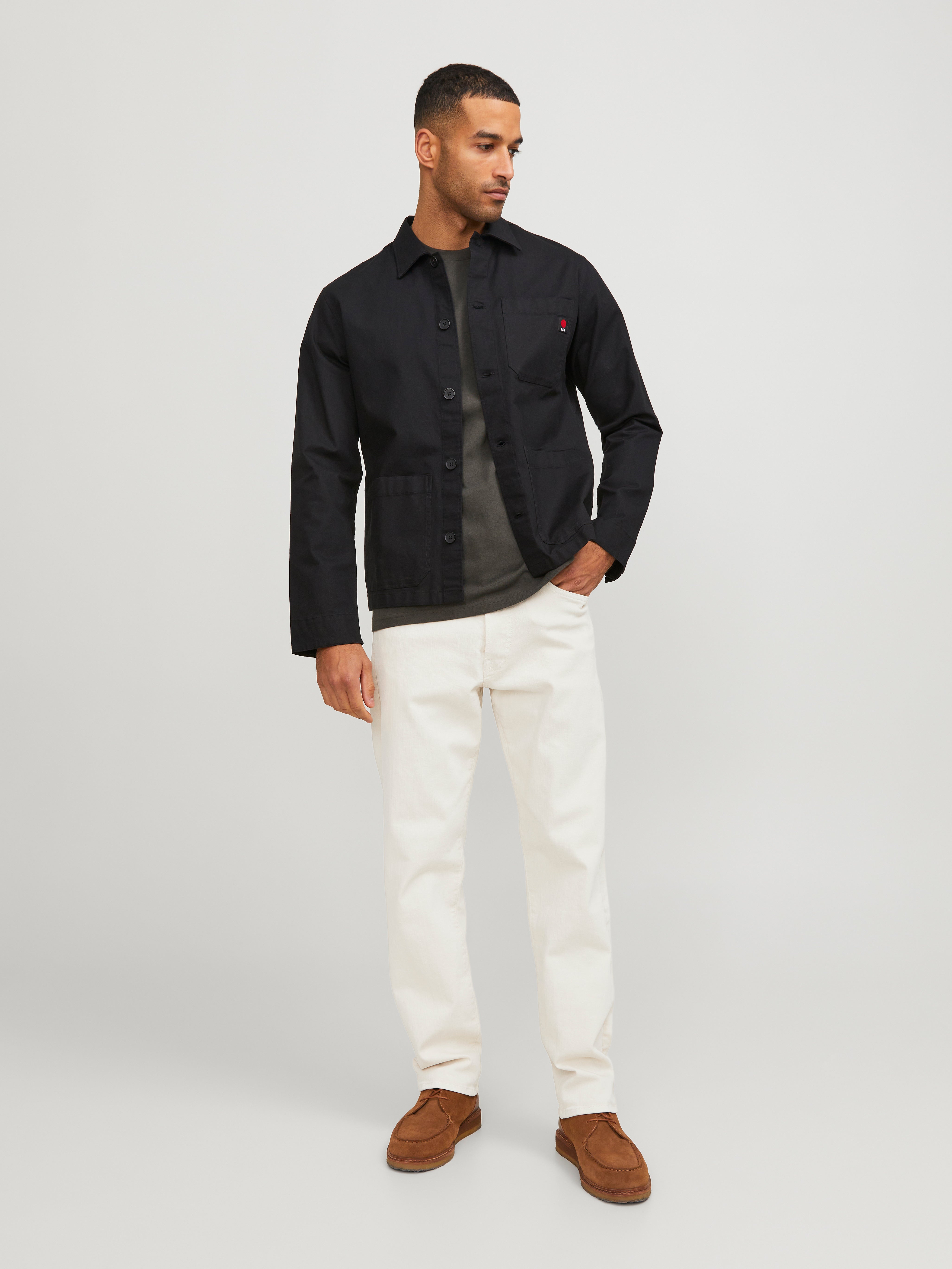 Jack & Jones Jpstace Jjleo Chino Noos, gemengd grijs, 36W x 34L Jack & Jones Jpstace Jjleo Chino Noos, gemengd grijs, 36W x 34L