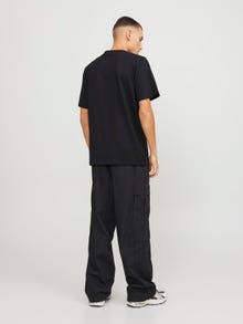 Jack & Jones Gedruckt Rundhals T-shirt -Black - 12252376